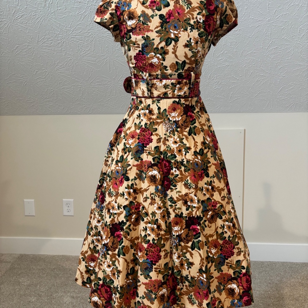New With Tags! Lindy Bop  Geneva Dress XS TODAY ONLY $35 APRIL 1st! - Picture 2 of 9